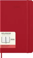 Kalendarze - MOLESKINE kalendarz 2026 CZERWONY LARGE HARD DZIENNY (13x21) - miniaturka - grafika 1