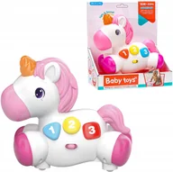 Maskotki i pluszaki - Jednorożec ze światłem i dźwiękiem - miniaturka - grafika 1