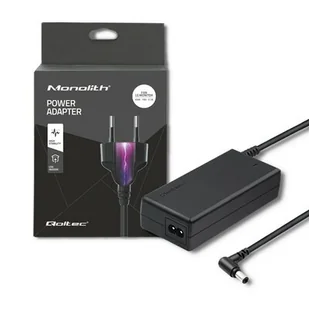 Qoltec Zasilacz sieciowy do monitora LG 19V 2.1A 40W 6.5*4.4 +kabel zasilający 51775 - Ładowarki samochodowe - miniaturka - grafika 1