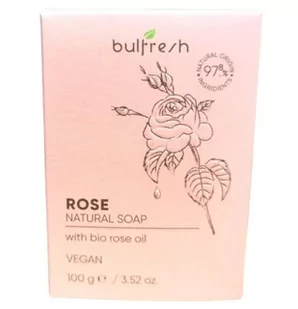 Bullfresh, Naturalne mydło Organiczna Róża 97,8% naturalnych składników, 100 g - Mydła - miniaturka - grafika 1