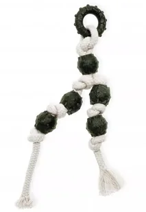 ECOMFY Zabawka Dental Toother Eco Olive 26 cm - 6 elementów - Zabawki dla psów - miniaturka - grafika 1