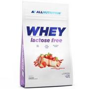 Odżywki białkowe - Allnutrition Whey Lactose Free 700 g sernik truskawkowy - miniaturka - grafika 1