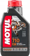 Oleje silnikowe - Motul 710 2T 1L Syntetyk Motul 710 2T 1 l 10W-40 - miniaturka - grafika 1