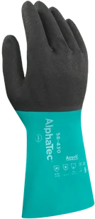 RĘKAWICE CHEMOOCHRONNE ANSELL ALPHATEC® 58-430 - Biuro i firma OUTLET - miniaturka - grafika 1