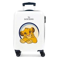 Walizki - Disney El Rey Leon walizka kabinowa wielokolorowa 38 x 55 x 20 cm sztywne ABS kombinowane zamknięcie boczne 34 l 2 kg 4 podwójne koła - miniaturka - grafika 1