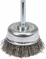 Materiały ścierne - YATO SZCZOTKA DOCZOŁOWA Z TRZPIENIEM  50mm INOX - miniaturka - grafika 1