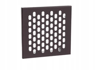 Kratka metalowa 14 X14 cm z siatką kratka nierdzewna wentylacyjna Dospel - Akcesoria i części AGD - miniaturka - grafika 1
