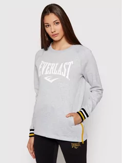 Bluzy damskie - Everlast Bluza 763090-50 Szary Regular Fit - grafika 1