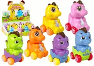 Figurki dla dzieci - Auto Dinozaur W Jajku Dino Autko Nakręcany - miniaturka - grafika 1