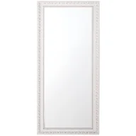 Lustra - Beliani Lustro ścienne białe/srebrne 50 x 130 cm MAULEON - miniaturka - grafika 1