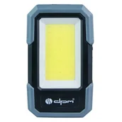 Latarki - Latarka LED przenośna COB 350lm ładowalna 1000mAh, hak magnes DPM - miniaturka - grafika 1