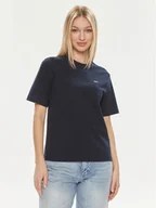 Koszulki i topy damskie - Lacoste T-Shirt TF7215 Granatowy Loose Fit - miniaturka - grafika 1