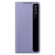 Etui i futerały do telefonów - Samsung Clear view cover do Galaxy S21+ Violet - miniaturka - grafika 1