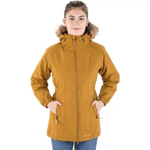 Kurtka zimowa parka damska CELEBRITY TP50 TRESPASS Golden Brown - M - Kurtki damskie - miniaturka - grafika 1