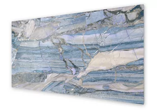 Panel kuchenny HOMEPRINT Piękny błękitny marmur 140x70 cm - Dekoracje domu Panel kuchenny HOMEPRINT Piękny błękitny marmur 140x70 cm - Dekoracje domu - miniaturka - grafika 1