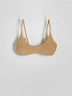 Stroje kąpielowe - Reserved - Góra od bikini - brązowy - miniaturka - grafika 1