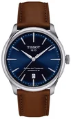 Zegarki męskie - Zegarek Tissot T139.807.16.041.00 CHEMIN DES TOURELESS POWERMATIC 80 39 MM - miniaturka - grafika 1