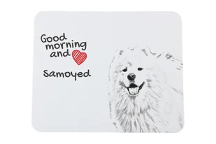 Samojed podkładka pod mysz z psem Art-Dog - Podkładki pod mysz - miniaturka - grafika 1