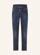 Moda i Uroda OUTLET - dsquared2 Jeansy Skater Extra Slim Fit blau - miniaturka - grafika 1