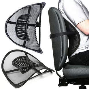 Fotel biurowy, krzesło biurowe Podpórka Siatkowa Pod Plecy Kręgosłup Fotel Auto - Fotele i krzesła biurowe - miniaturka - grafika 1