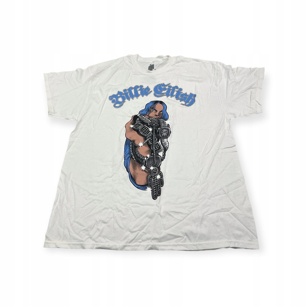 Koszulka T-shirt męski okrągły dekolt SPENCER'S BILLIEEILISH XL