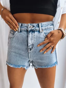 Spodenki damskie PALOMA PARADISE jasnoniebieskie Dstreet SY0309-XS - Spodenki damskie - miniaturka - grafika 1