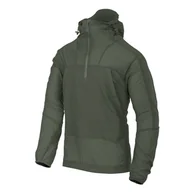 Odzież taktyczna i umundurowanie - Kurtka Helikon-Tex WINDRUNNER WindPack alpha green - miniaturka - grafika 1