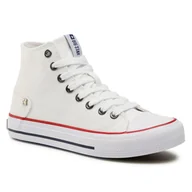 Trampki damskie - Big Star Trampki DD274332 White - miniaturka - grafika 1