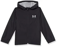 Kurtki i płaszcze dla chłopców - Under Armour Boys Jackets Boys' Ua Sportstyle Windbreaker, Black, 1370183-003, YMD - miniaturka - grafika 1