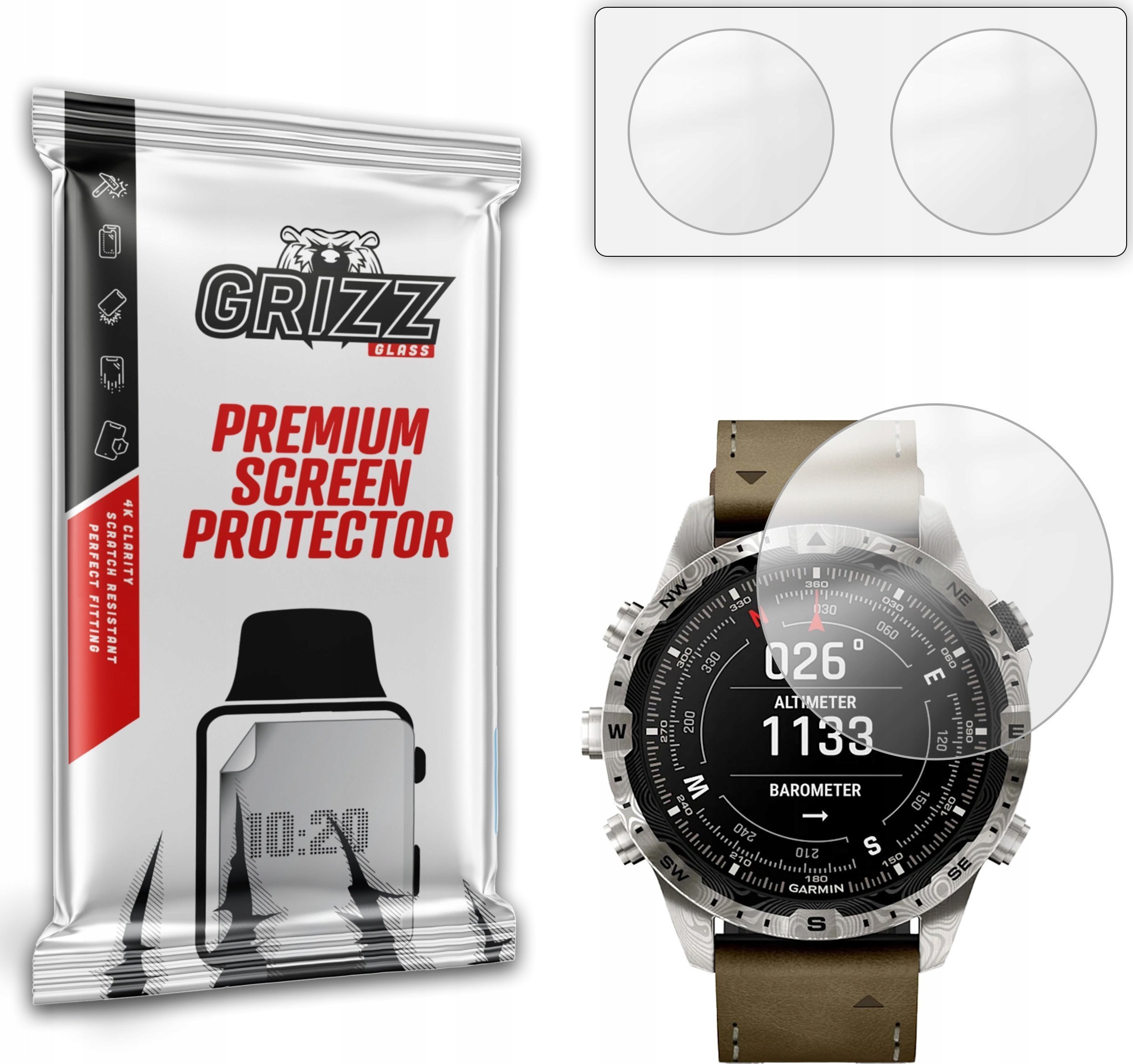 Folia matowa GrizzGlass PaperScreen do Garmin MARQ gen. 2