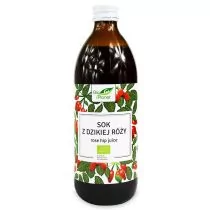 BIO PLANET BIO PLANET Sok z Dzikiej róży 100% BIO 500ml 11BIPBIPSS5 - Soki i napoje niegazowane - miniaturka - grafika 1