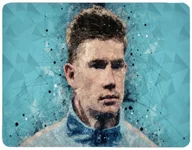 Podkładki pod mysz - Podkładka pod myszkę Kevin De Bruyne + imię - miniaturka - grafika 1