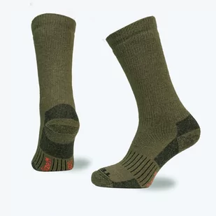 Skarpety myśliwskie Teko Tactical Merino Boot Crew Height Green - Odzież trekkingowa damska - miniaturka - grafika 1