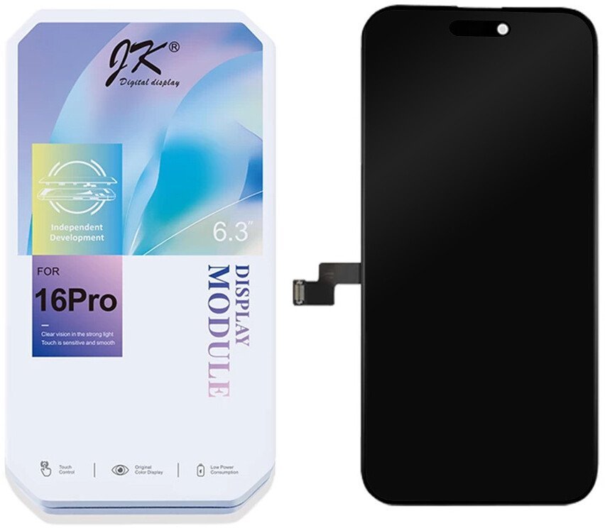 MODUŁ WYŚWIETLACZ LCD IPHONE 16 PRO JK EKRAN DOTYKOWY DOTYK BOX