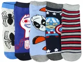 Skarpetki dla dzieci - ABS Antypoślizgowe Skarpetki Dziecięce 5-PAR 19-22 - miniaturka - grafika 1