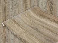 Okleiny - Okleina Samoprzylepna Dąb Sonoma Jasna Folia Na Meble Blat Stół Szer 67cm - miniaturka - grafika 1