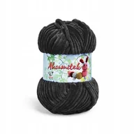 Pasmanteria - Włóczka Aksamitek Opus Kolor Czarny 30 - miniaturka - grafika 1