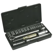 Klucze i nasadki - Top Tools Komplet kluczy nasadowych 21 sztuk - miniaturka - grafika 1