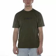 Koszulki męskie - Napapijri T-shirt męski, Green Depths, S - miniaturka - grafika 1