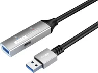 Kable USB - Kabel USB PremiumCord PremiumCord USB 3.2. repeater a prodlužovací kabel Male-Female, 5Gbps Aluminium 10m - miniaturka - grafika 1
