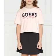 Dresy i komplety dla dziewczynek - Guess Komplet | Regular Fit - miniaturka - grafika 1