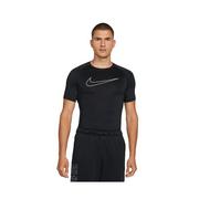 Koszulki i topy damskie - Nike Pro Dri-FIT Top kr. rękaw 010 : Rozmiar - M - miniaturka - grafika 1