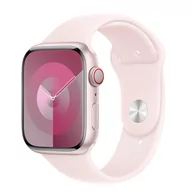 Akcesoria do smartwatchy - Apple pasek sportowy w kolorze jasnoróżowym do koperty 42/44/45/49 mm rozmiar S/M - miniaturka - grafika 1