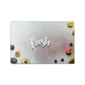 Deski do krojenia - Nowoczesna deska do krojenia Aria Fresh 20x30 Szklana Do kuchni Prostokątna - miniaturka - grafika 1