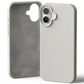 Etui i futerały do telefonów - Etui MERCURY Silicone do Apple iPhone 16 Plus Szary - miniaturka - grafika 1