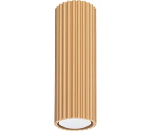 Sollux SL.1550 - Oświetlenie punktowe KARBON 1xGU10/10W/230V 20 cm złoty - Lampy sufitowe - miniaturka - grafika 1