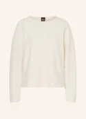 Swetry damskie - Boss Sweter Fouet weiss - BOSS - miniaturka - grafika 1
