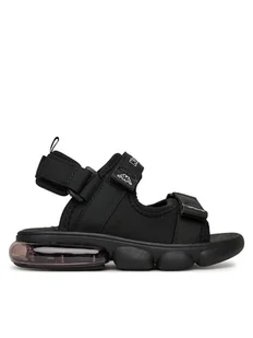 Kappa Sandały CP81-25987(CH) Czarny - Buty dla chłopców - miniaturka - grafika 1