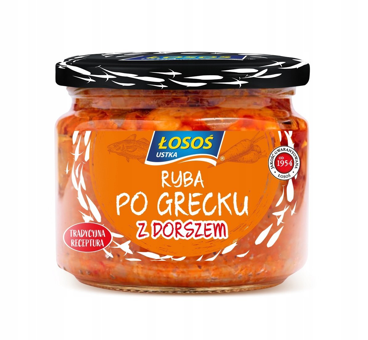 RYBA PO GRECKU Z DORSZEM 250g ŁOSOŚ USTKA