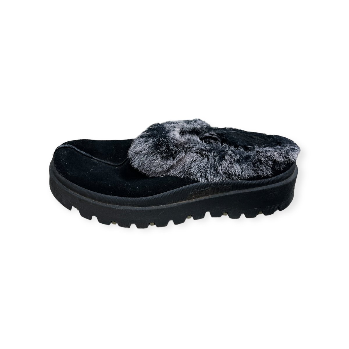 Buty kapcie łapcie damskie ocieplane Skechers 37
